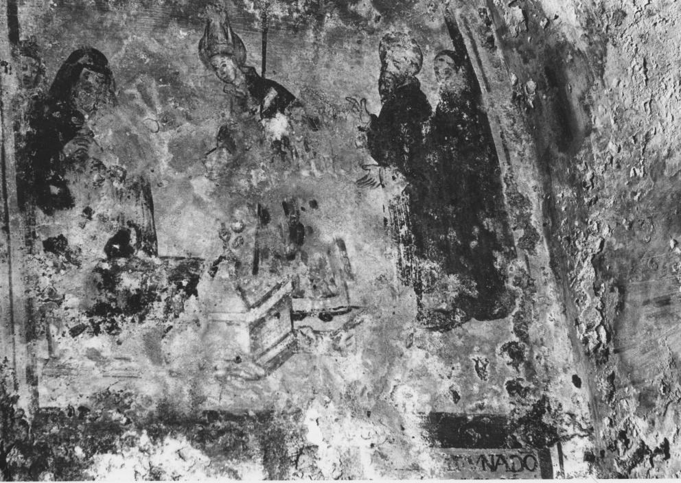 storie della vita di San Donato (dipinto, complesso decorativo) - ambito Italia meridionale (fine sec. XIV)