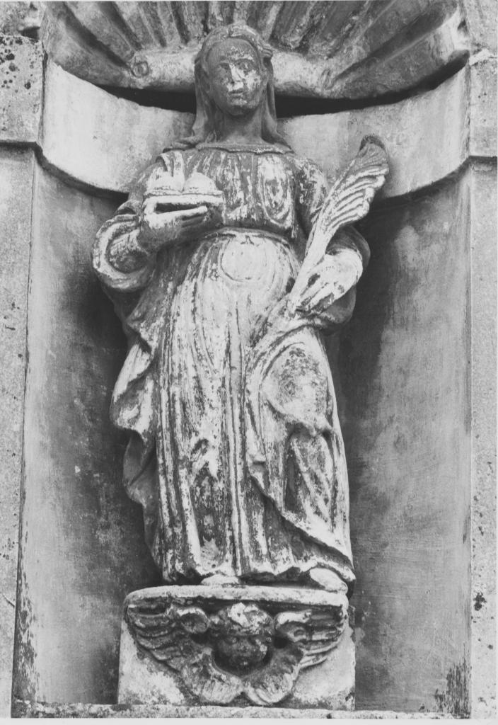 Sant'Agata (statua) - bottega Italia meridionale (sec. XVII)