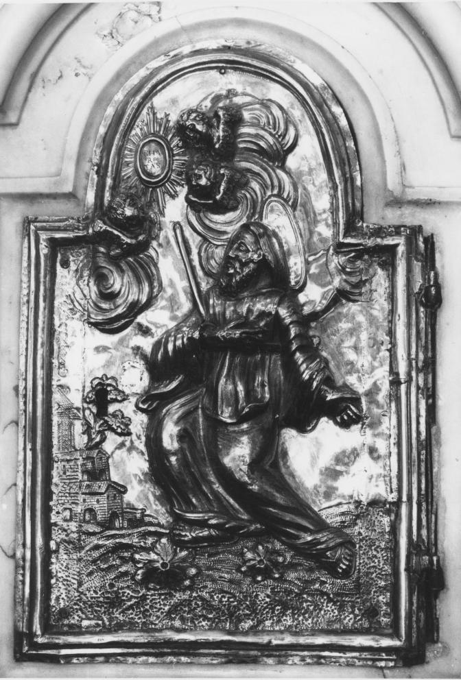 sportello di tabernacolo - bottega napoletana (seconda metà sec. XVIII)