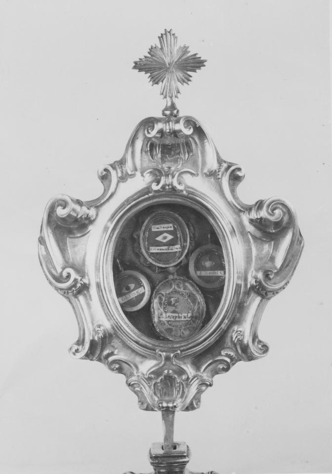 reliquiario - bottega napoletana (prima metà sec. XIX)