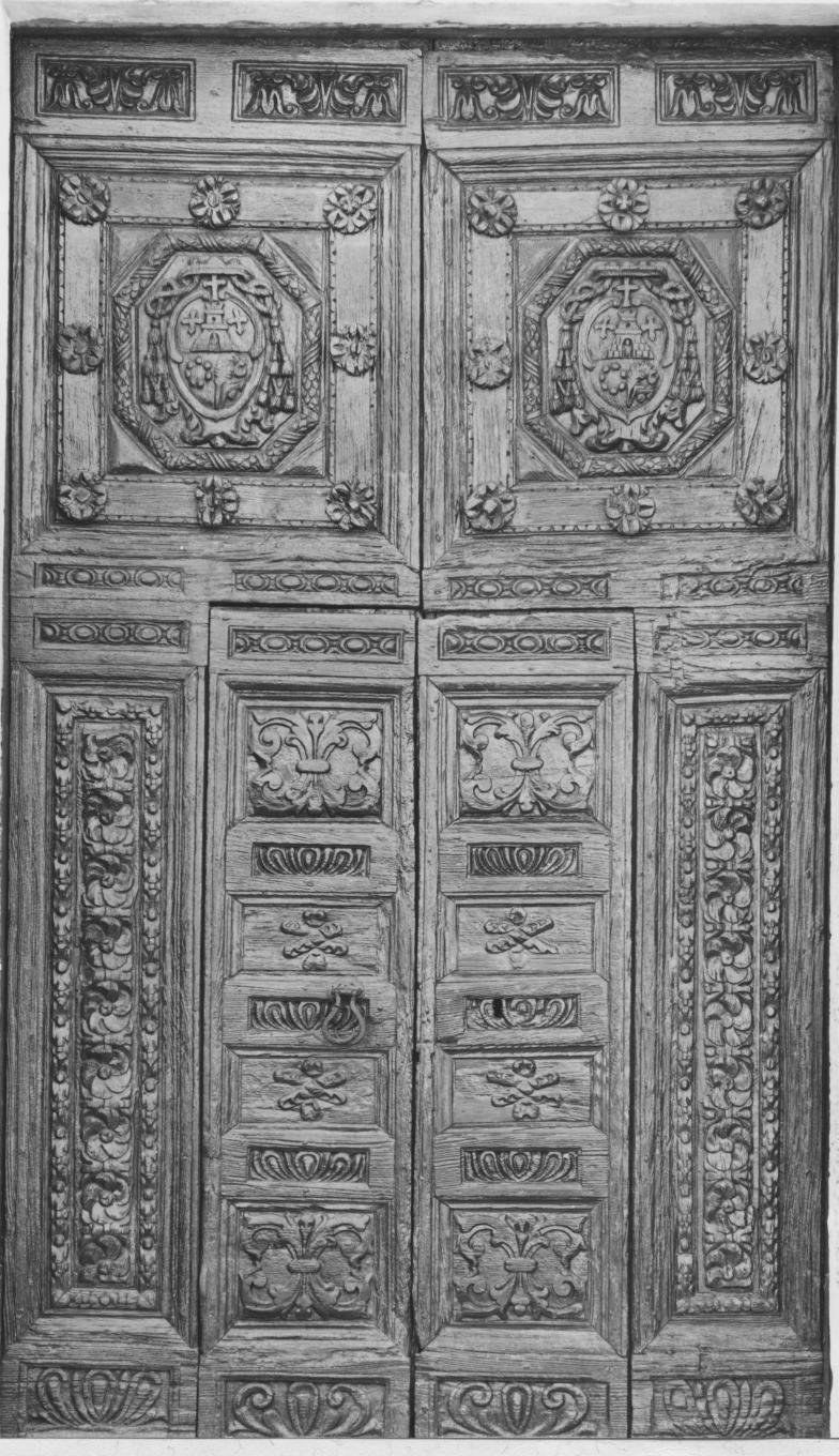 porta - bottega lucana (fine sec. XVII)