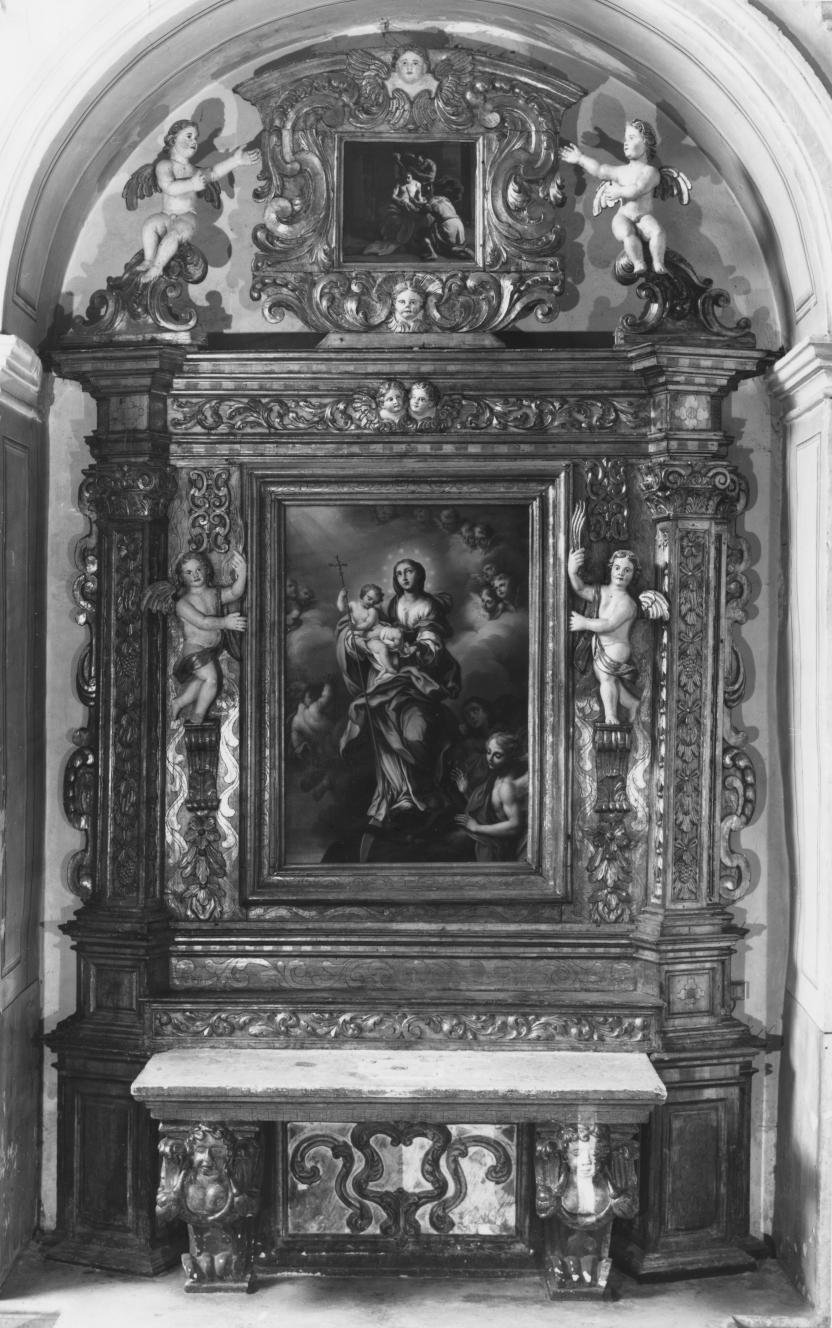 mostra d'altare - bottega lucana (prima metà sec. XVIII)