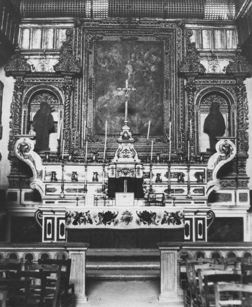 mostra d'altare - bottega lucana (prima metà sec. XVIII)