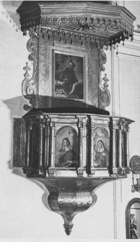 pulpito - bottega lucana (primo quarto sec. XVIII)