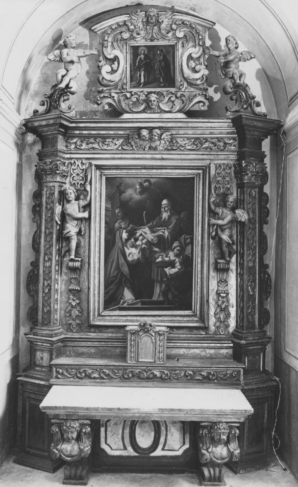 altare - a mensa - bottega lucana (prima metà sec. XVIII)