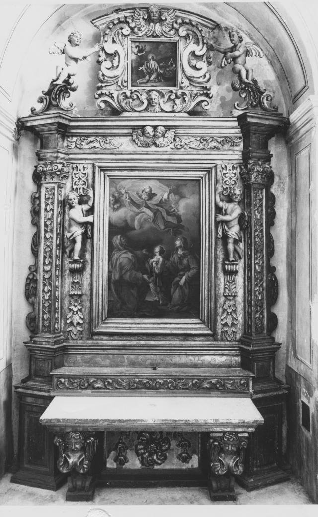 altare - bottega lucana (prima metà sec. XVIII)