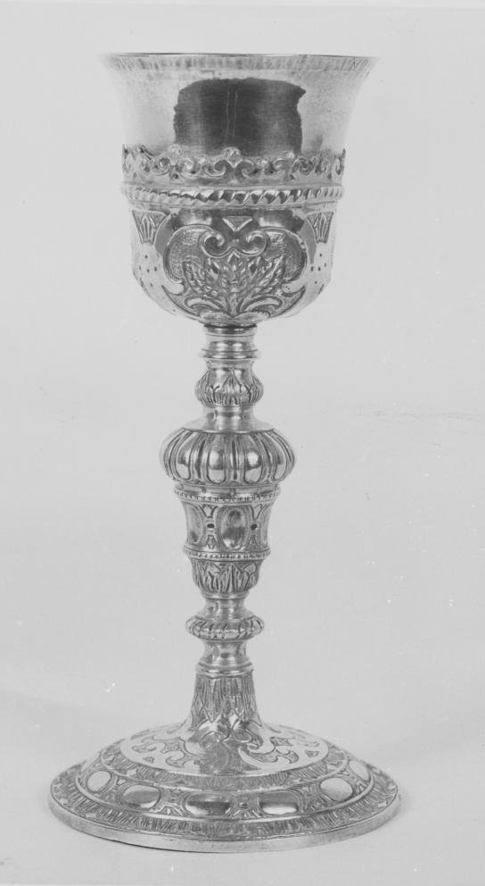 calice - bottega napoletana (prima metà sec. XVIII)