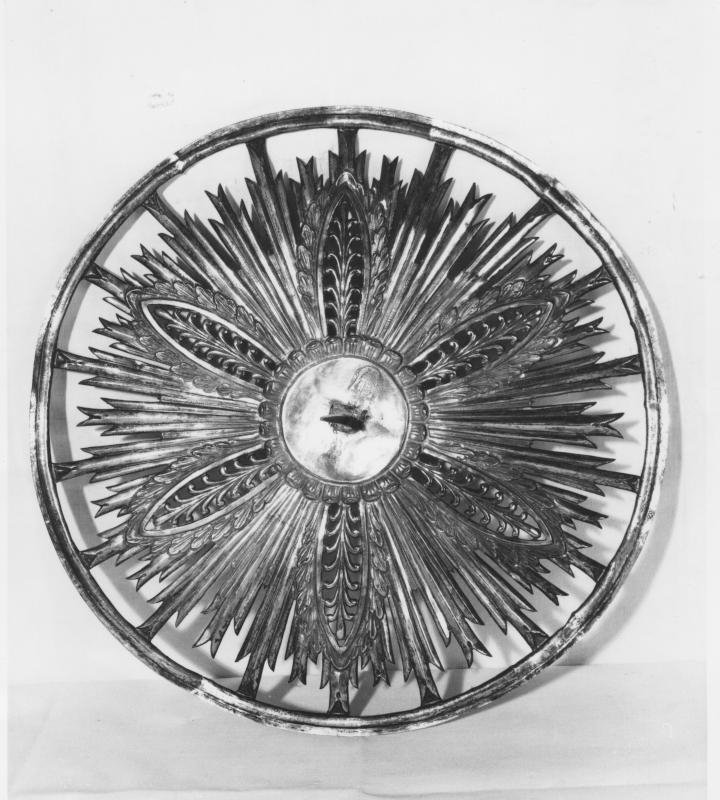 aureola di statua - bottega napoletana (sec. XIX)