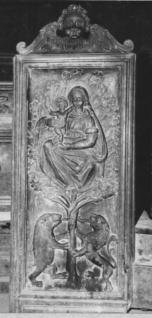 stalli del coro - bottega Italia meridionale (sec. XVII)