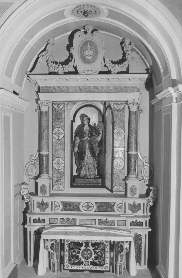 altare - a mensa di Bonari Pietro (attribuito) (fine/inizio secc. XVIII/ XIX)