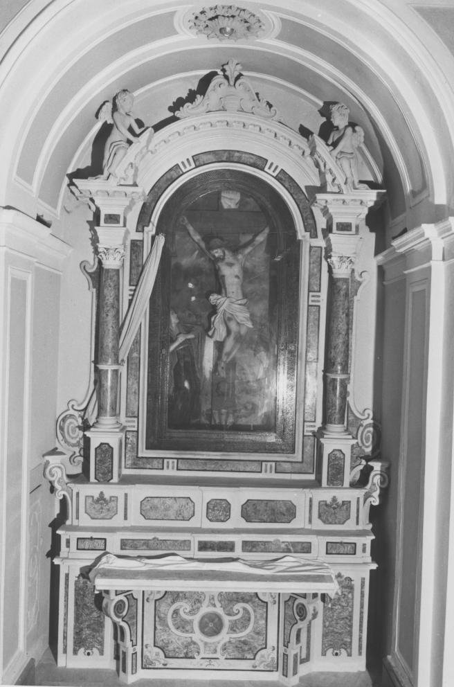 altare - a mensa - bottega lucana (fine/inizio secc. XVIII/ XIX)