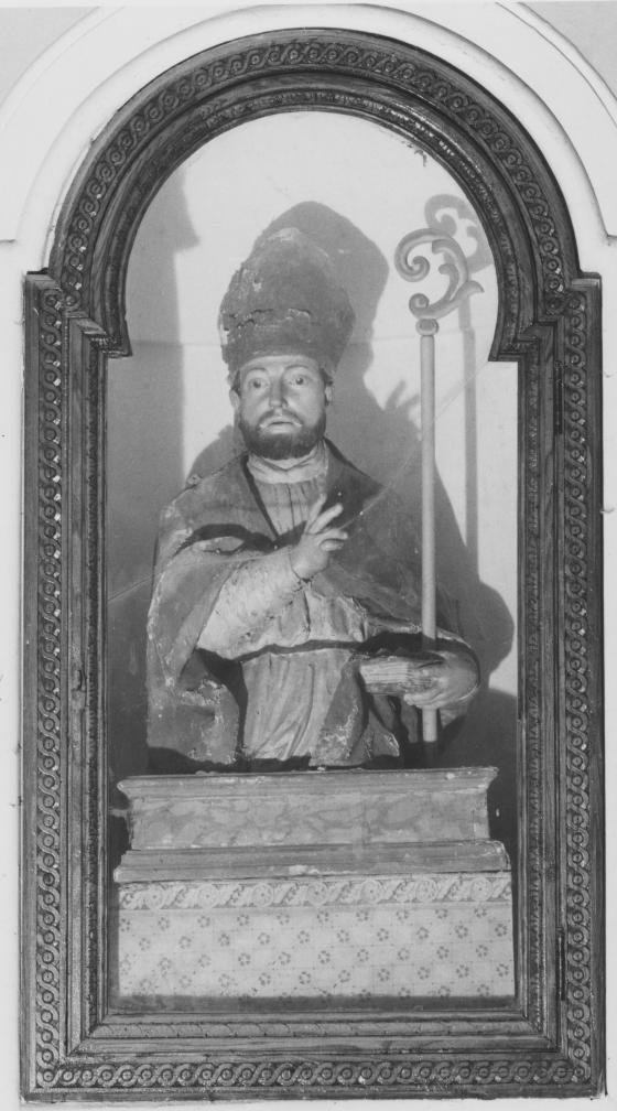San Donato Vescovo (reliquiario - a busto) - bottega lucana (sec. XVII)