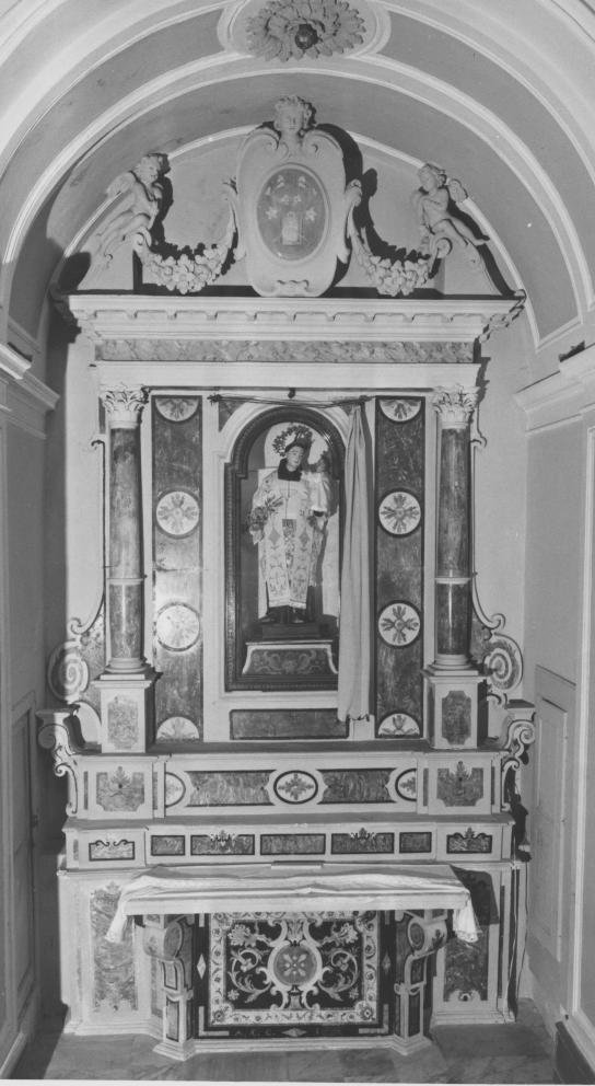 altare - a mensa di Bonari Pietro (attribuito) (fine/inizio secc. XVIII/ XIX)