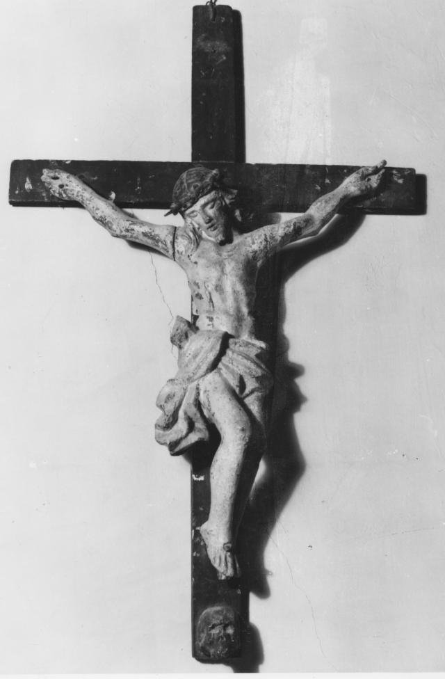 crocifisso - bottega lucana (sec. XVII)