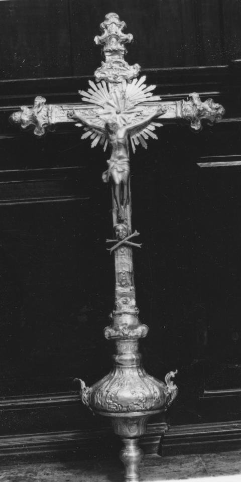croce processionale - bottega napoletana (sec. XVIII)