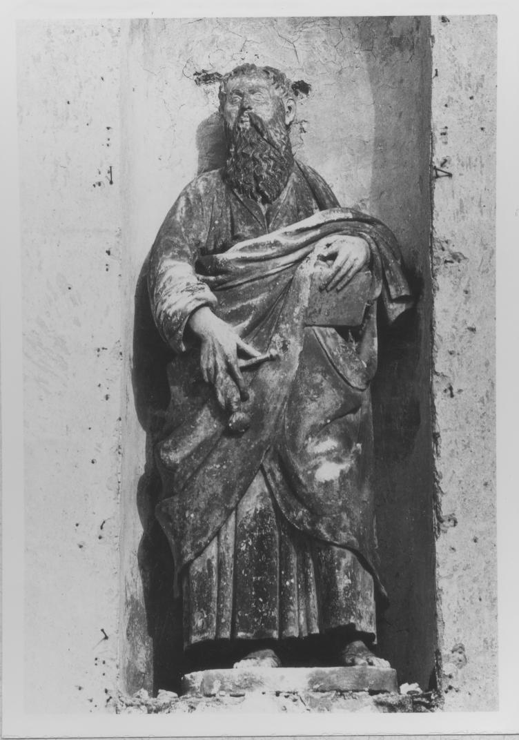 San Paolo (statua) di Persio Aurelio (bottega) (metà sec. XVI)