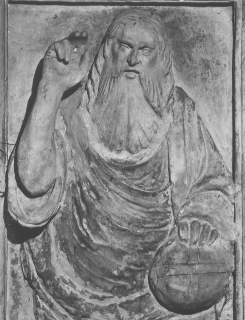 Dio Padre (rilievo) di Persio Giulio (sec. XVI)