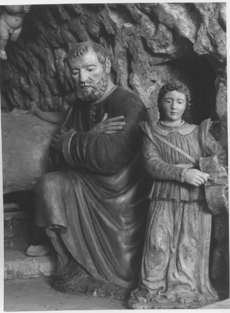San Giuseppe (statuetta di presepio) di Persio Altobello, Sannazzaro di Alessano (sec. XVI)