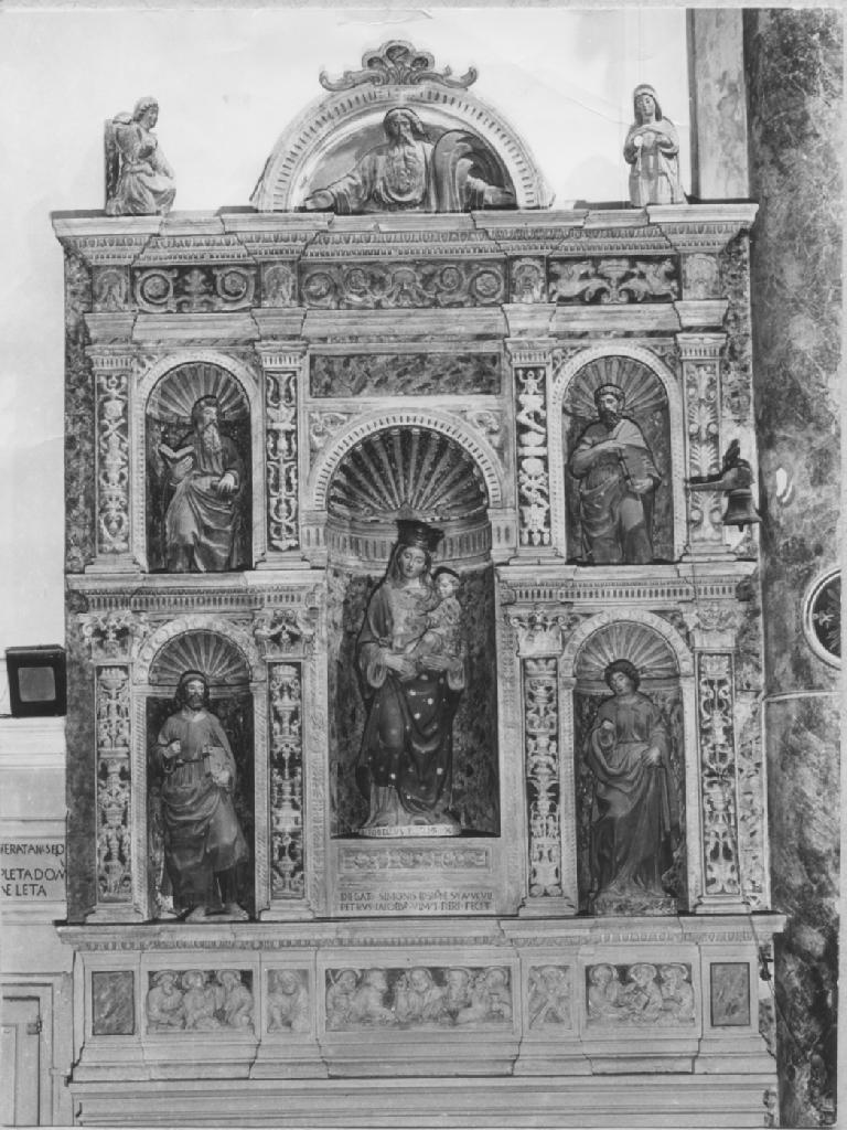 Madonna con Bambino (statua) di Persio Altobello (sec. XVI)