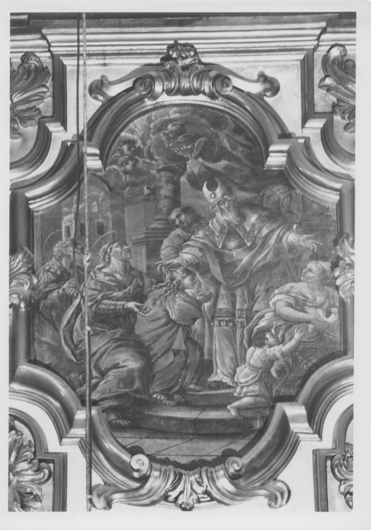 Presentazione di Maria Vergine al tempio (dipinto) di Palmieri Anselmo di Polla (prima metà sec. XVIII)