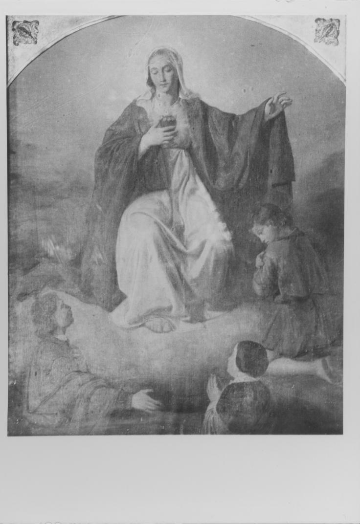 Sacro Cuore di Maria (dipinto) di Molinaro Biagio (sec. XIX)