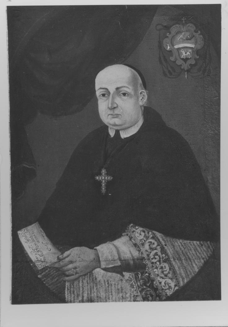 Ritratto di Giuseppe Maria Positano, arcivescovo di Matera e Acerenza (dipinto) - ambito Italia meridionale (sec. XVIII)