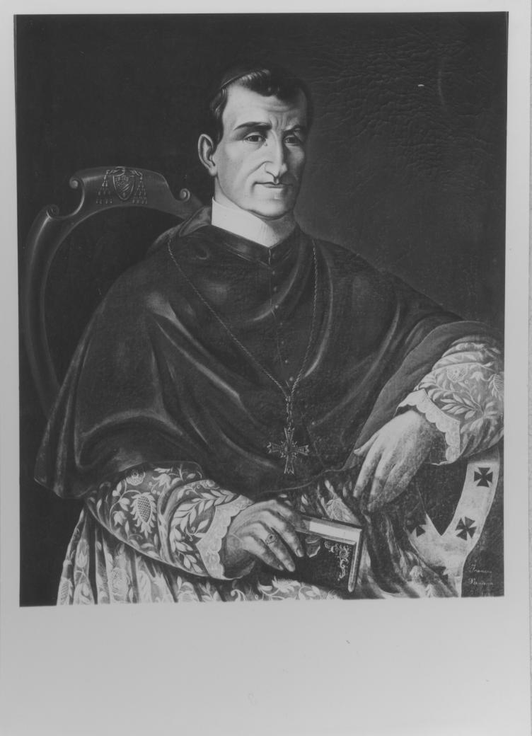 Ritratto di Antonio Di Macco, arcivescovo di Matera e Acerenza (dipinto) di D'Andona Francesco Saverio (sec. XIX)