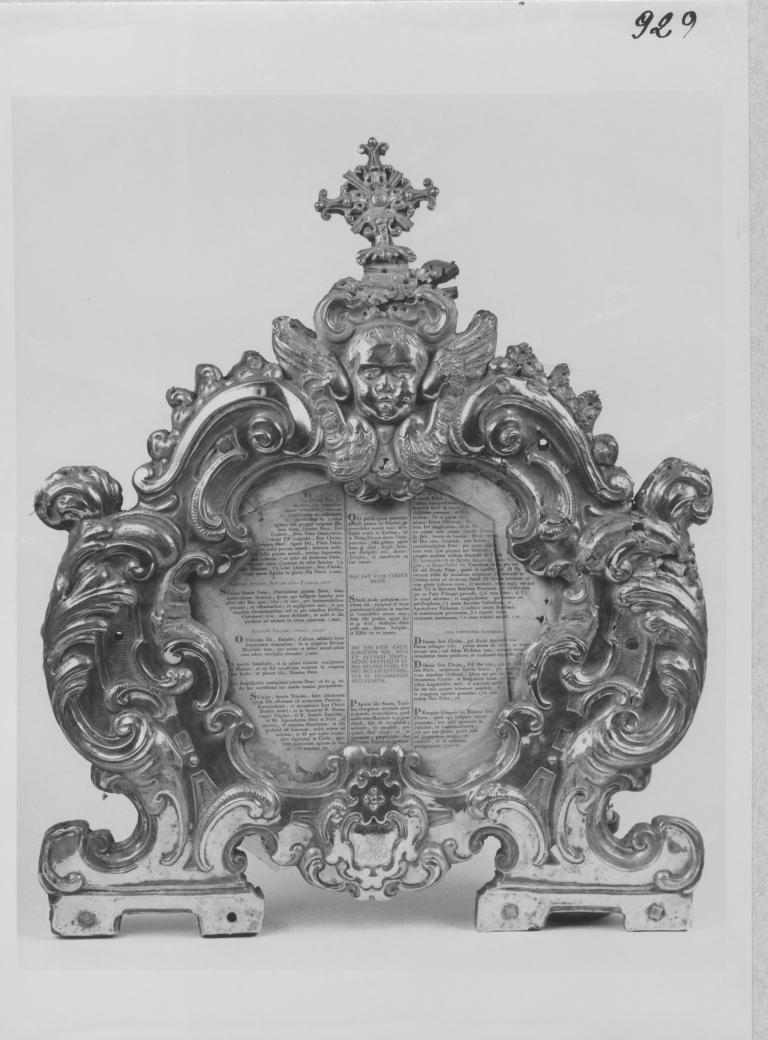 Madonna con Bambino (cartagloria) - manifattura napoletana (sec. XVIII)