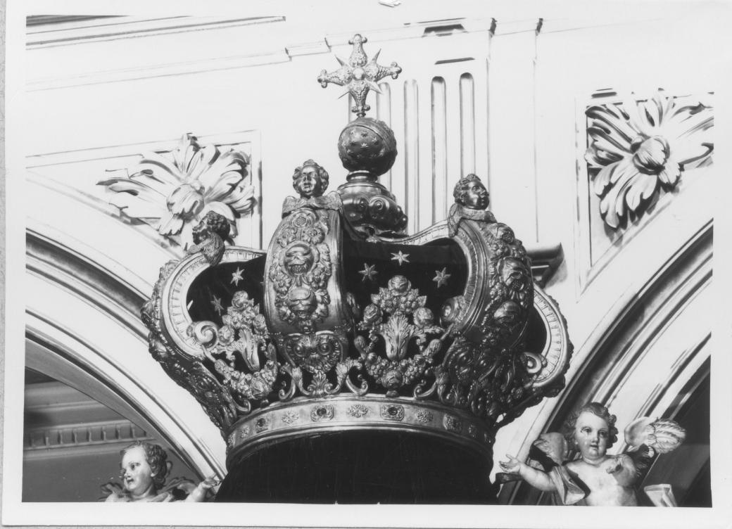 corona pensile - manifattura Italia meridionale (sec. XIX)