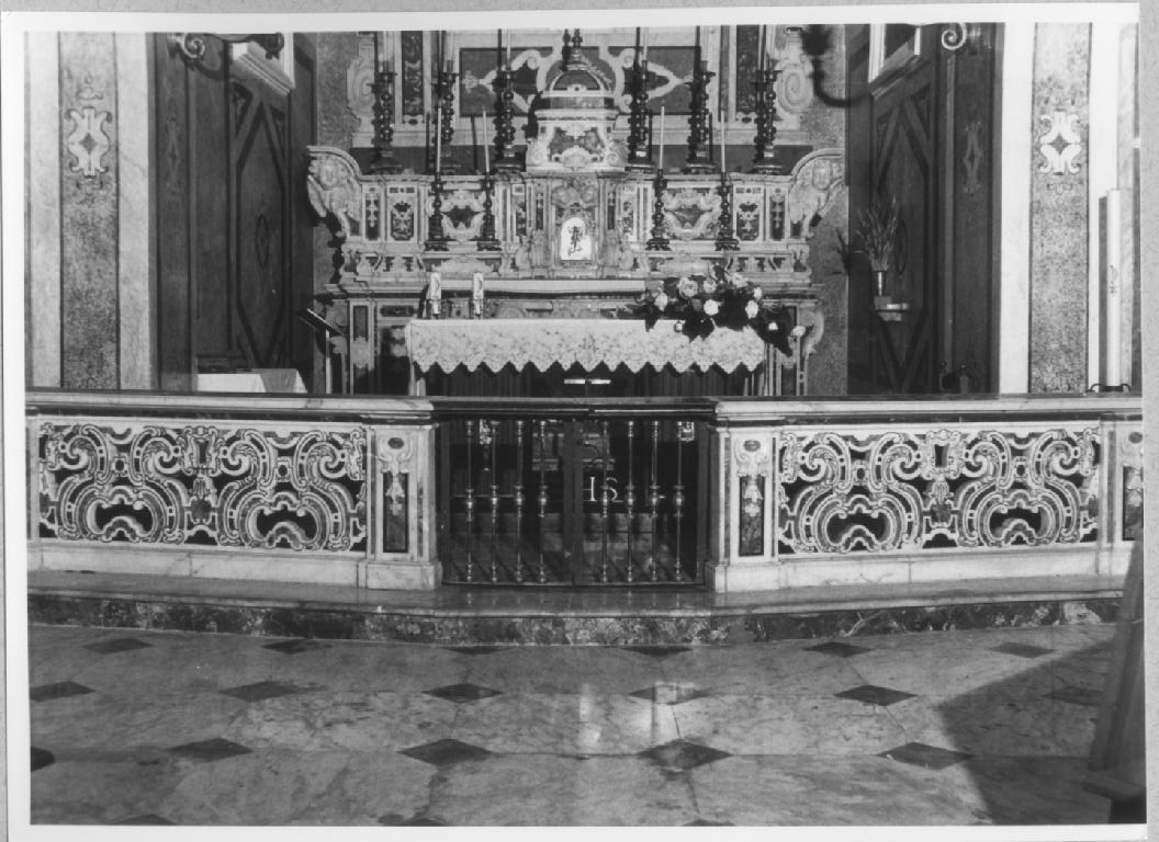 balaustrata - ambito Italia meridionale (ultimo quarto sec. XVIII)