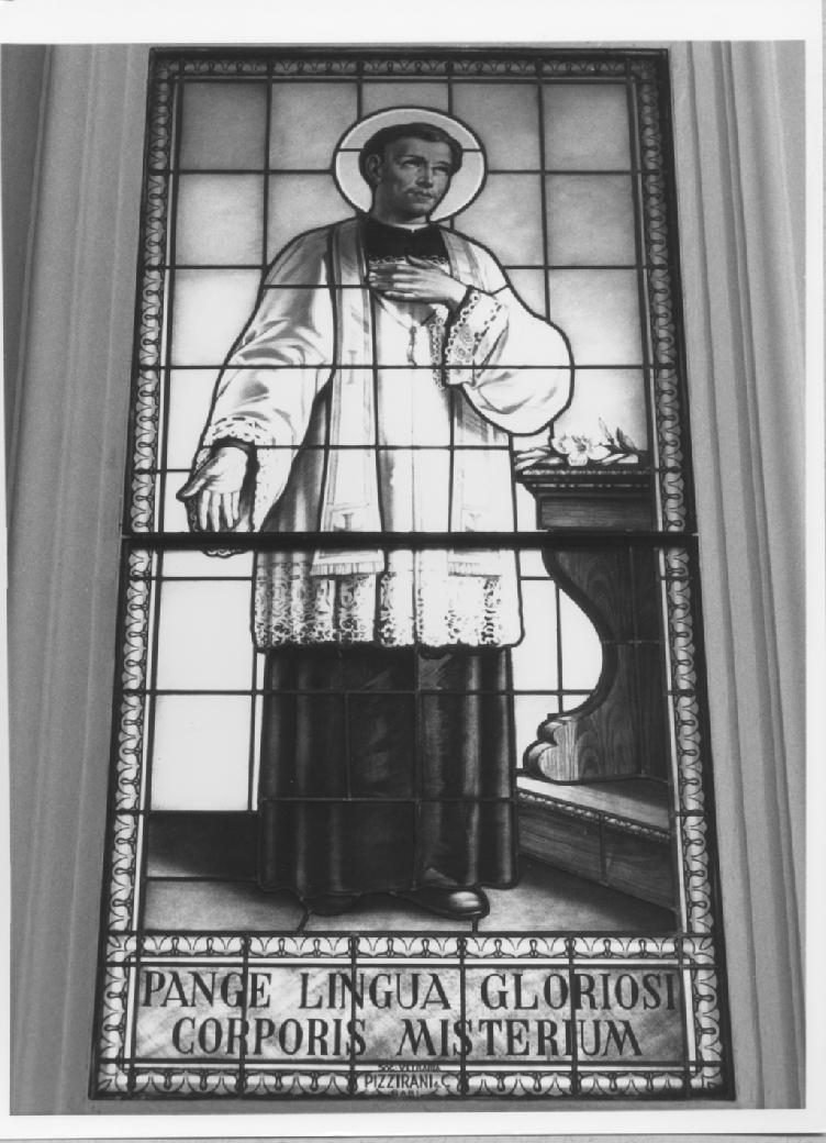 San Francesco Saverio (vetrata) di Società Vetraria Pizzirani & C (sec. XX)