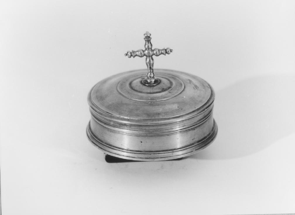 teca eucaristica - manifattura napoletana (sec. XVIII)