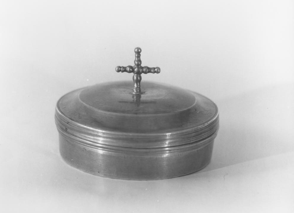 teca eucaristica - manifattura napoletana (sec. XVIII)