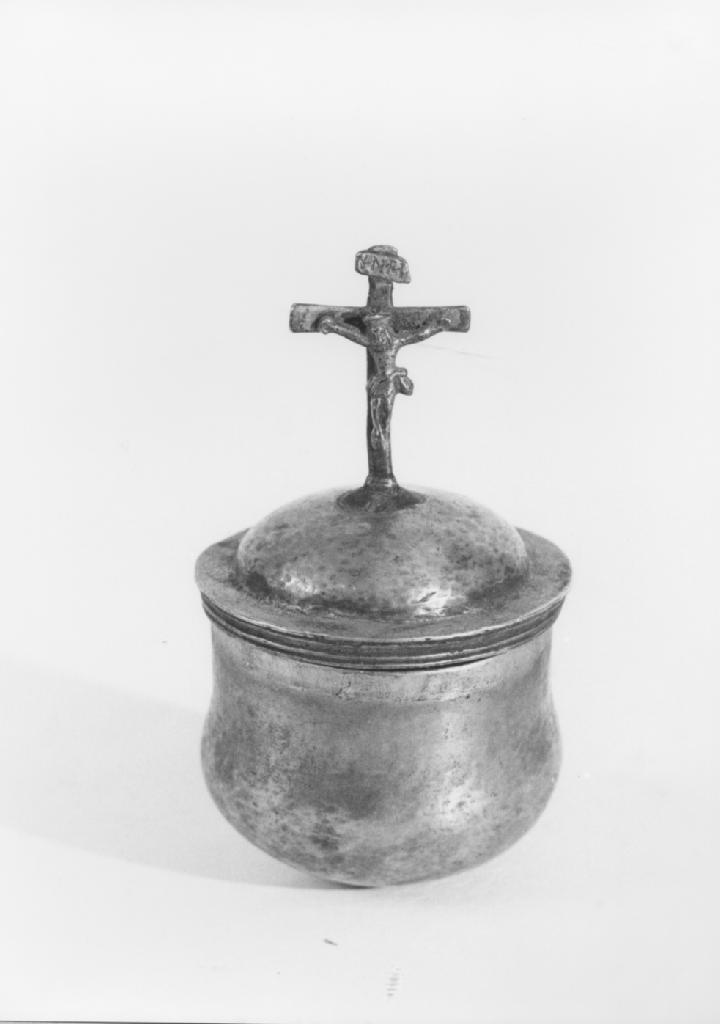 vasetti per oli santi - manifattura napoletana (sec. XVII)