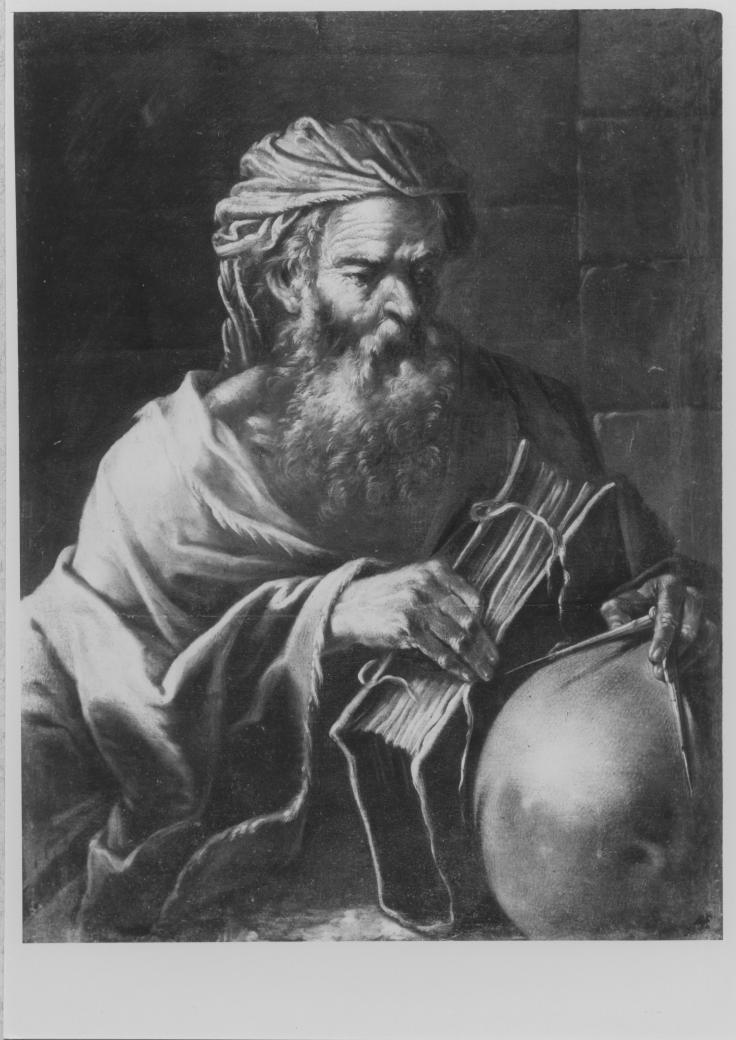 Archimede (dipinto) di Rosa Salvator (scuola) (seconda metà sec. XVII)