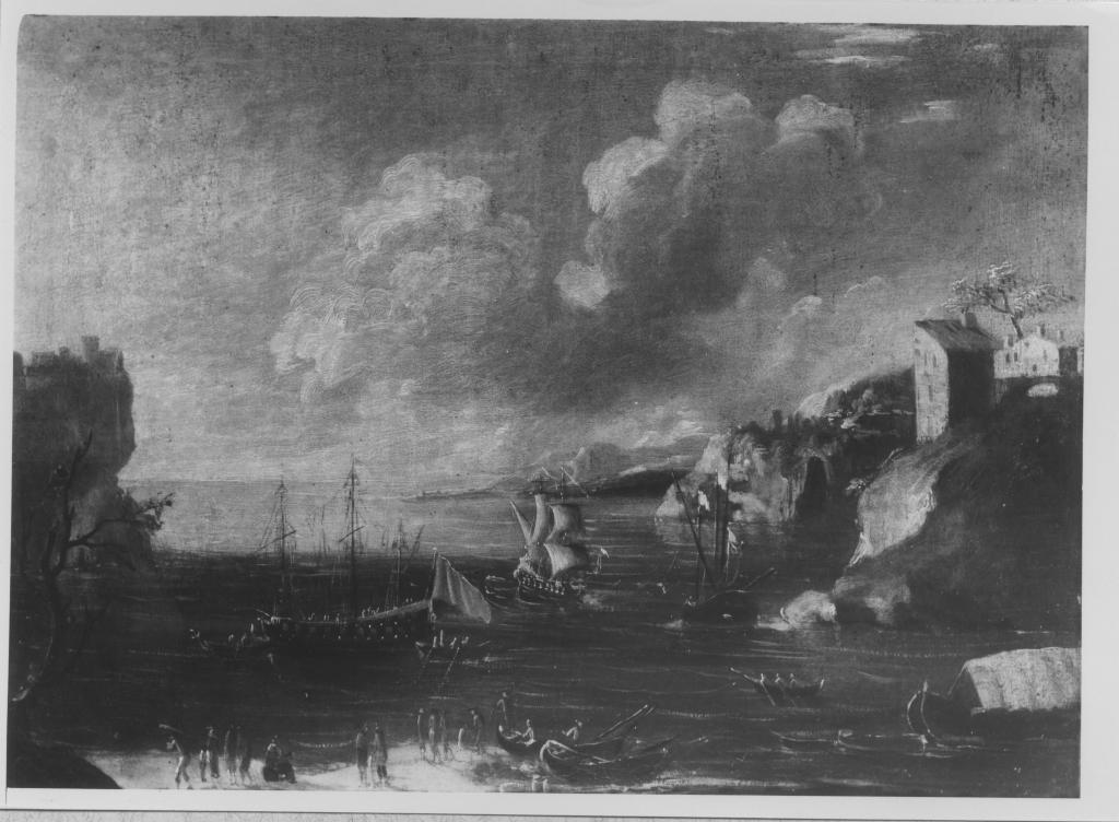 Marina (dipinto) - ambito napoletano (prima metà sec. XVIII)