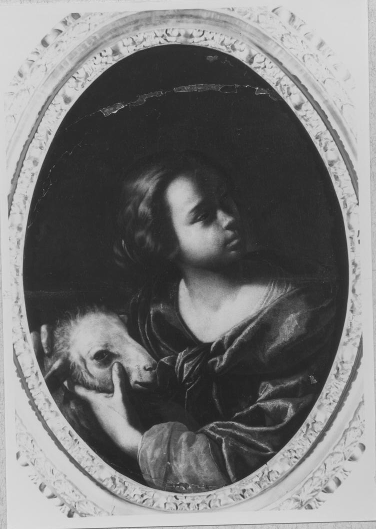 Sant'Agnese (dipinto) di De Simone Niccolò (attribuito) (sec. XVII)