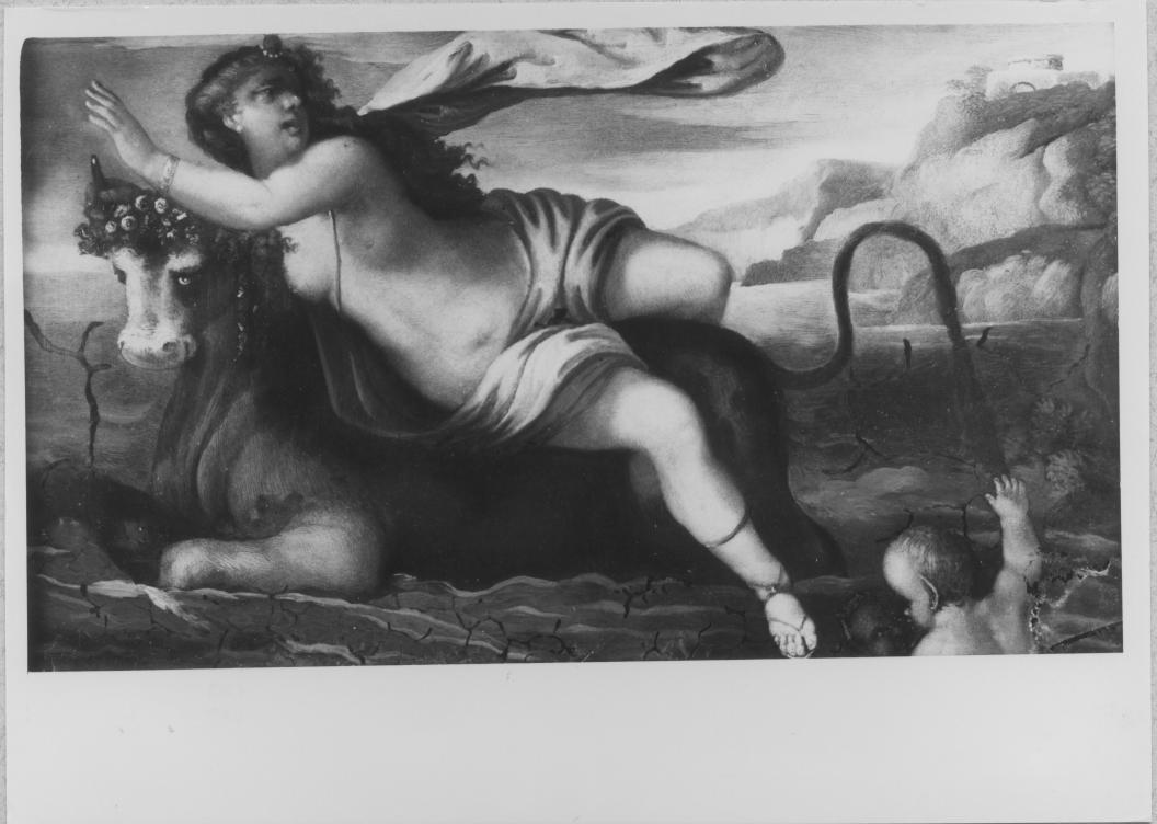 Il ratto di Europa (dipinto) di Giordano Luca (scuola) (fine/inizio secc. XVII/ XVIII)