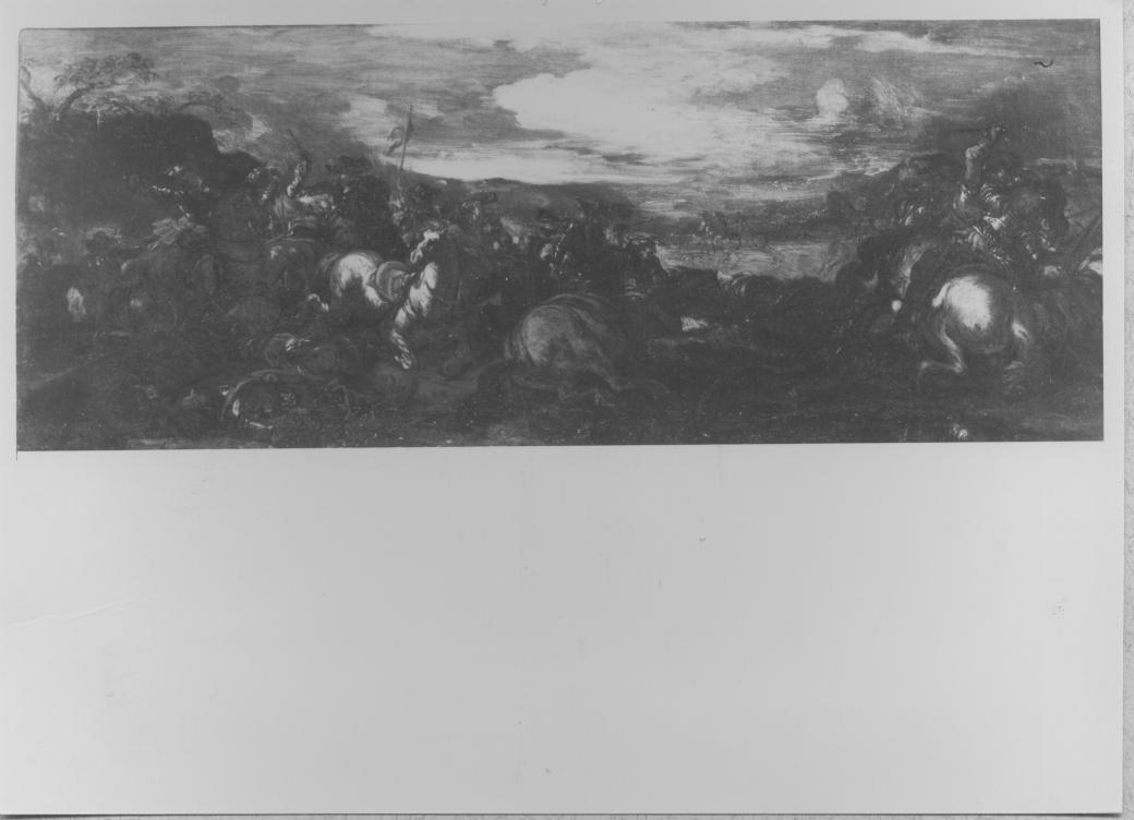 Battaglia (dipinto) di Rosa Salvator (maniera) (seconda metà sec. XVII)