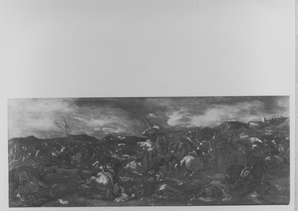 Battaglia (dipinto) di Rosa Salvator (maniera) (seconda metà sec. XVII)