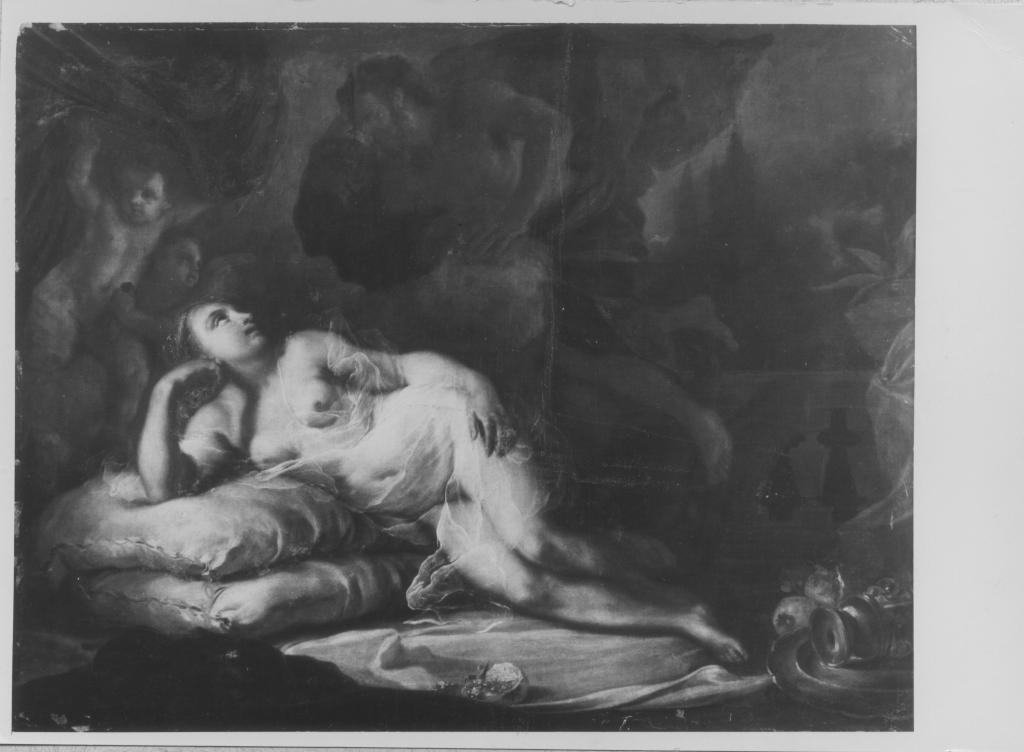 Venere e Marte (dipinto) di Liani Francesco (attribuito) (terzo quarto sec. XVIII)