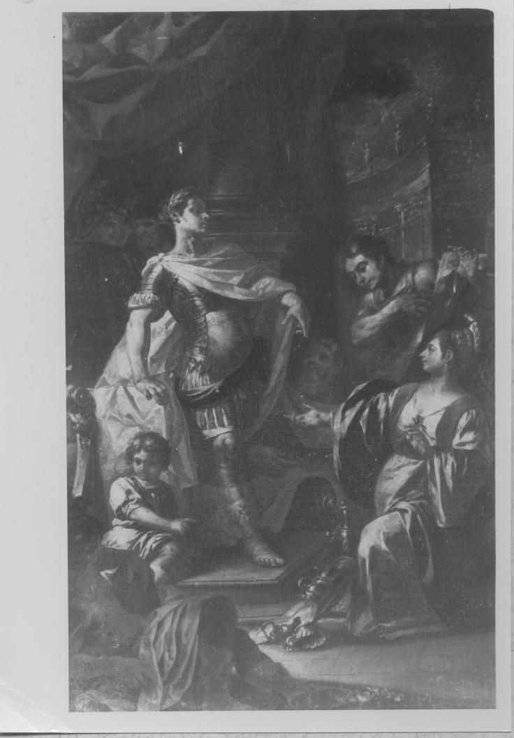 Magnificenza di Scipione (dipinto) di Fischetti Fedele (attribuito) (sec. XVIII)