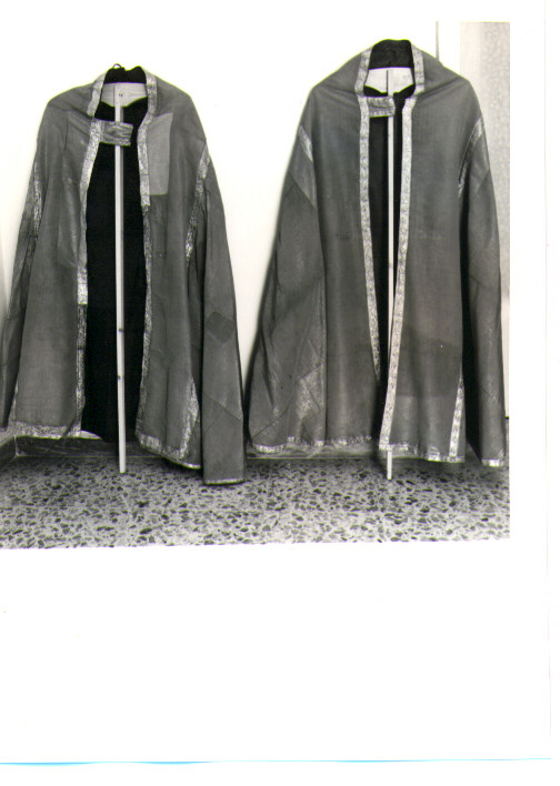 piviale, coppia - manifattura napoletana (fine sec. XVIII)