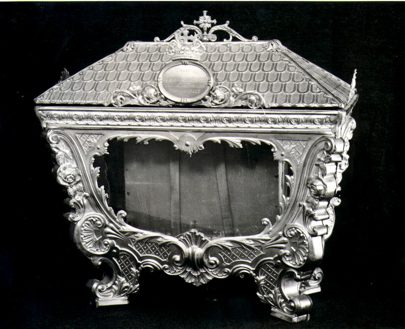 reliquiario - bottega Italia meridionale (sec. XIX)