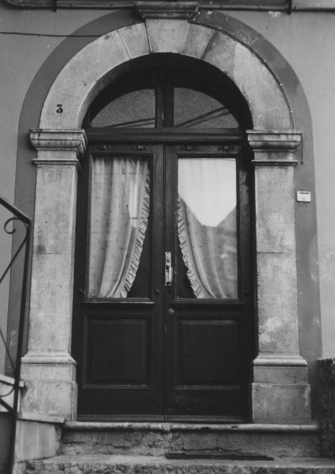 portale - ad arco - bottega lucana (sec. XIX)