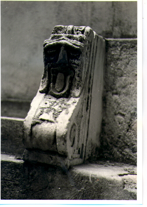 mensolone - bottega Italia meridionale (fine/inizio secc. XVII/ XVIII)