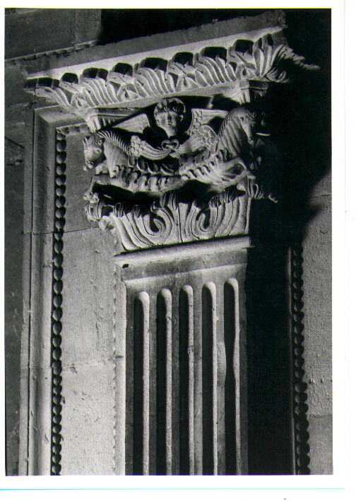 capitello, serie - bottega lucana (sec. XVI)