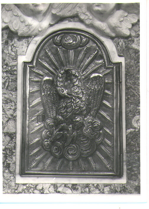 sportello di tabernacolo - bottega napoletana (metà sec. XIX)