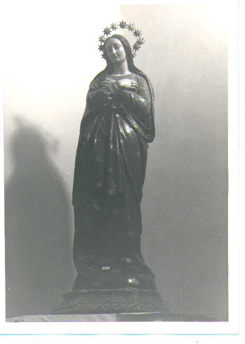 Madonna Immacolata (statuetta) - bottega napoletana (prima metà sec. XIX)
