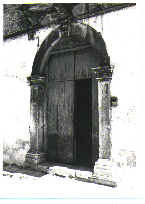 portale - bottega lucana (fine sec. XVIII)